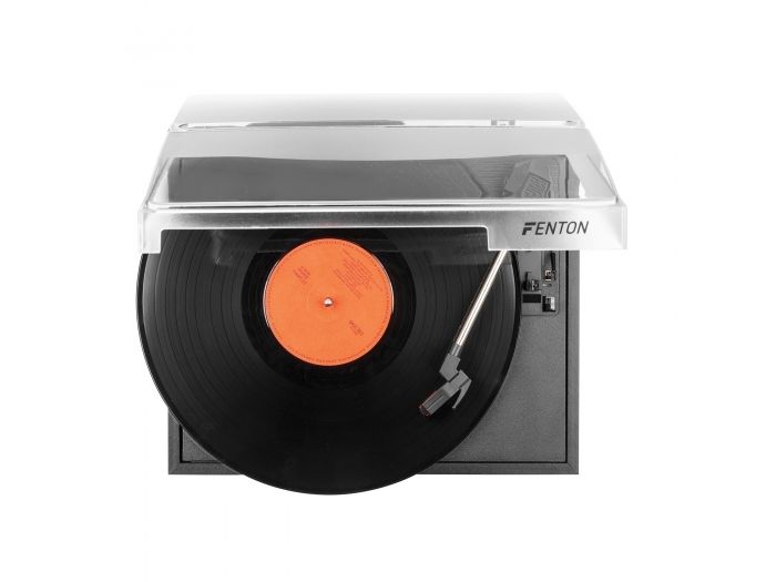 Fenton RP108B Reproductor giradiscos Negro 