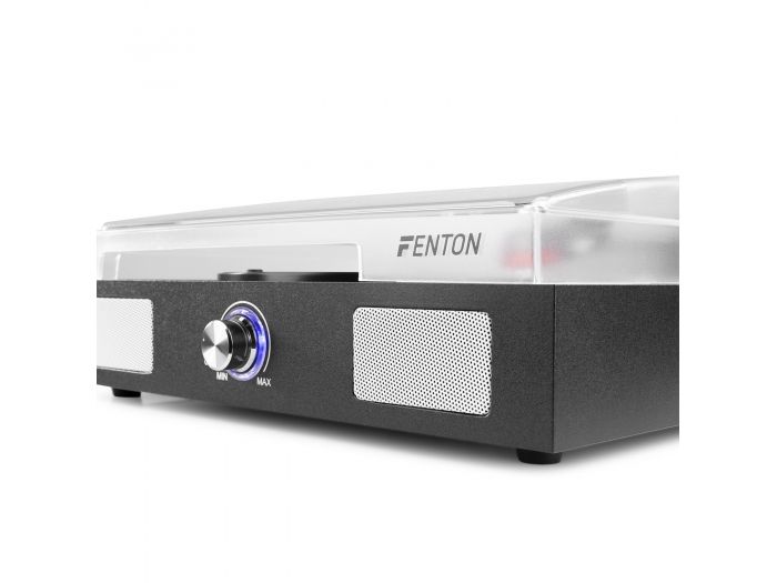 Fenton RP108B Reproductor giradiscos Negro 