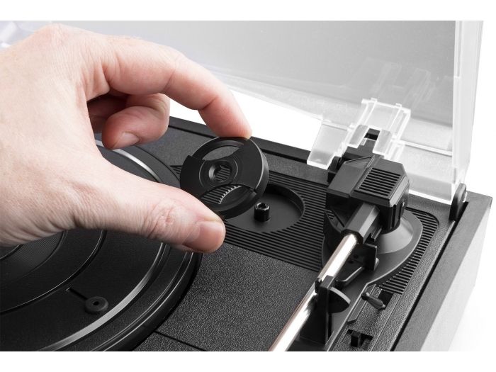 Fenton RP108B Reproductor giradiscos Negro 