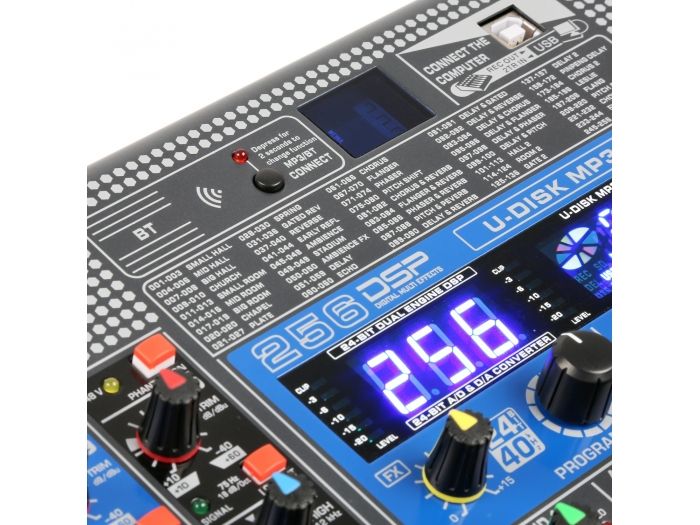 Power Dynamics PDM-S2004 Mezclador 20 canales Doble uso 172628