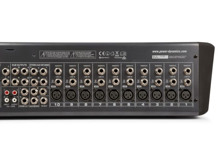 Power Dynamics PDM-S2004 Mezclador 20 canales Doble uso 172628