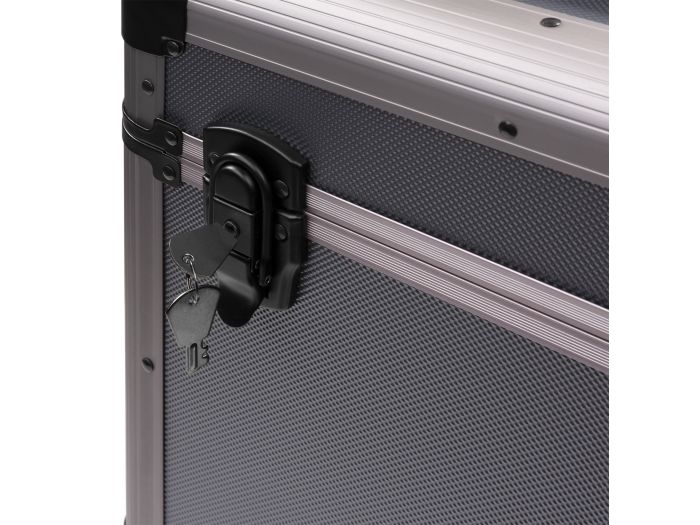 Power Dynamics RC80 12\" Maleta para vinilos Titanio