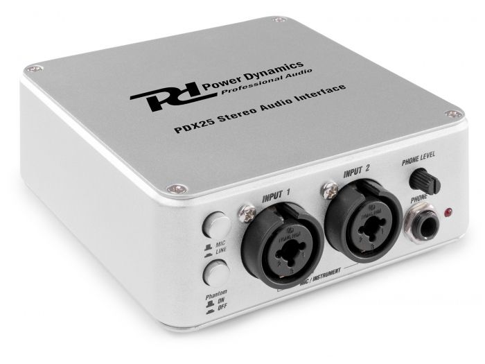 Power Dynamics PDX25 Interface de audio USB 2Canales 172779 - 1