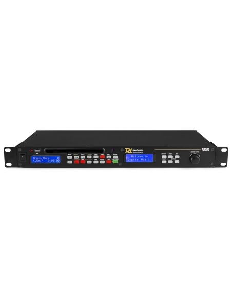 Power Dynamics PDC-60 USB/CD player/FM/DAB+ 1U | Mas Que Sonido