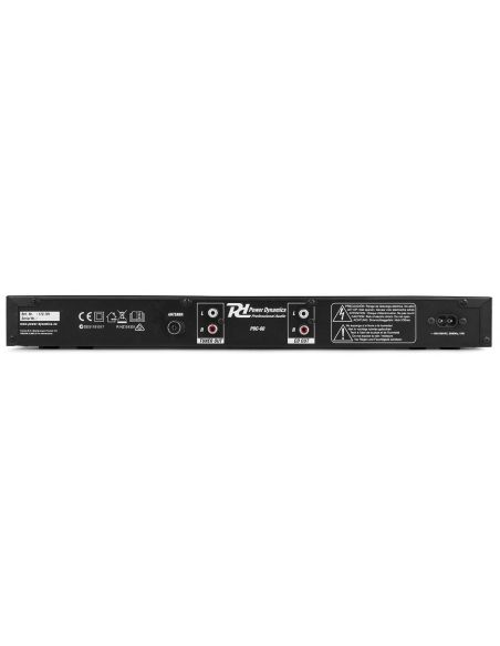 Power Dynamics PDC-60 USB/CD player/FM/DAB+ 1U | Mas Que Sonido