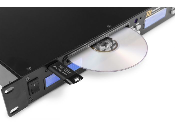 Power Dynamics PDC-60 USB/CD player/FM/DAB+ 1U | Mas Que Sonido