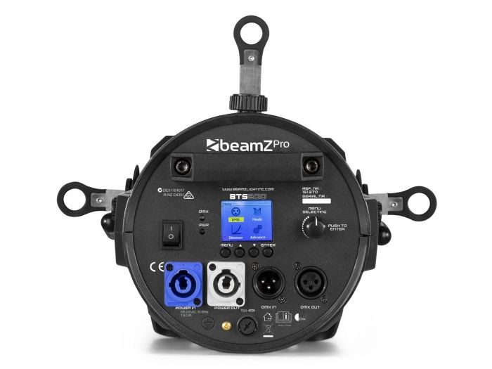 beamZ Pro BTS200 LED Cañón spot con zoom 200W Blanco cálido 151370 - 4