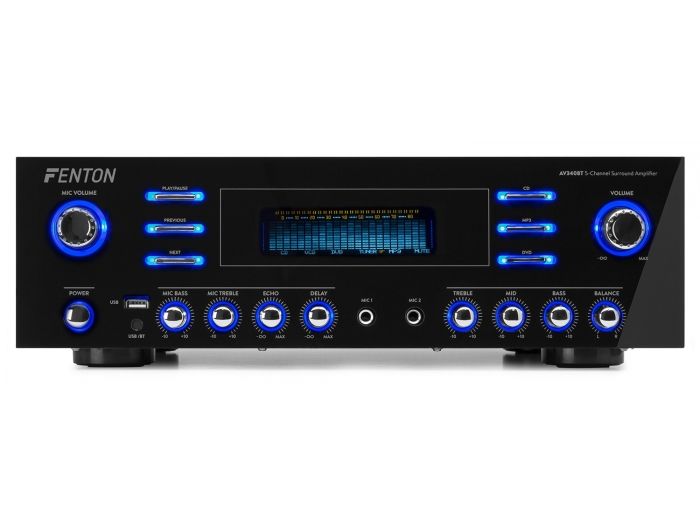 Fenton AV340BT Amplificador Surround 5CH HQ 103213 - 2