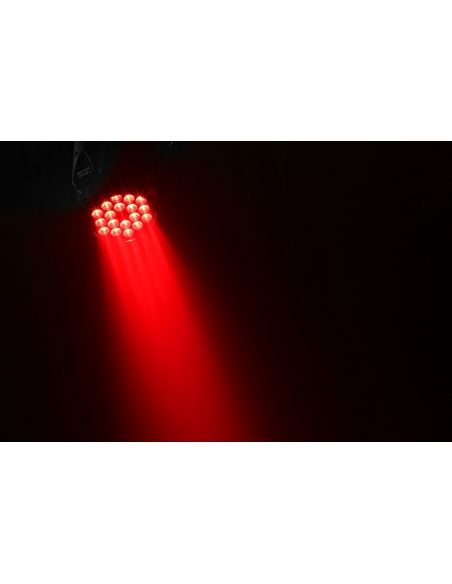 Beamz Cabeza movil MHL108 Wash 18x 3W RGB 11 canales DMX