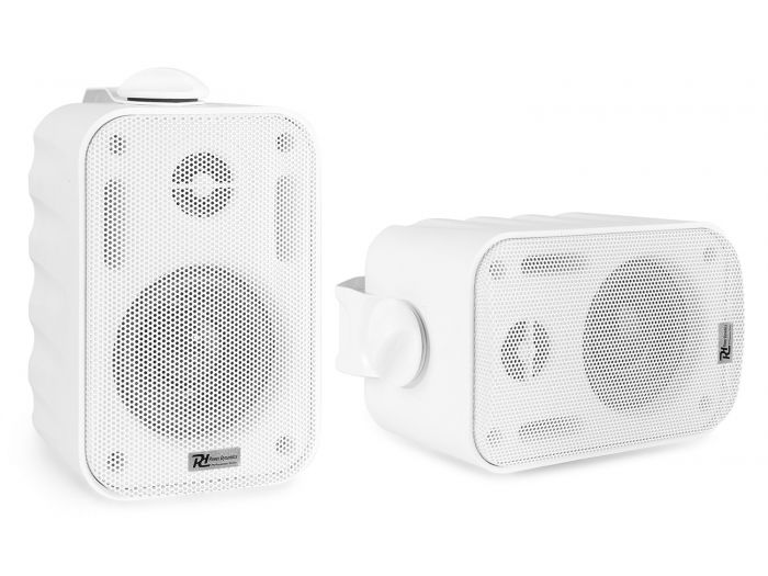 Power Dynamics BC30V Pareja de altavoces blanco IPX5 100V 3" 60W 952102 - 1