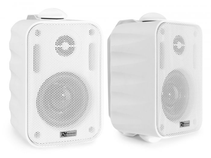 Power Dynamics BC30V Pareja de altavoces blanco IPX5 100V 3" 60W 952102 - 2
