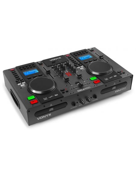 Vonyx CDJ450 Double CD/MP3/USB, BT Statio | Mas Que Sonido
