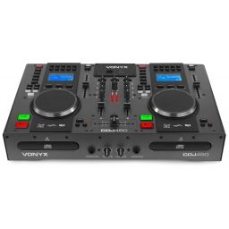 Vonyx CDJ450 Double CD/MP3/USB, BT Statio | Mas Que Sonido 2