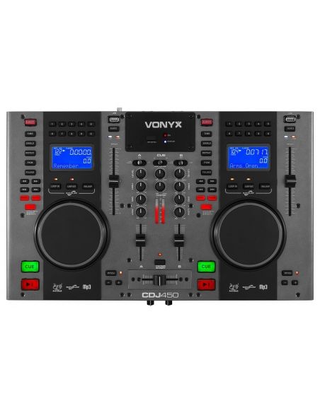 Vonyx CDJ450 Double CD/MP3/USB, BT Statio | Mas Que Sonido