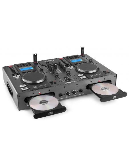 Vonyx CDJ450 Double CD/MP3/USB, BT Statio | Mas Que Sonido
