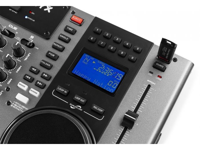 Vonyx CDJ450 Double CD/MP3/USB, BT Statio | Mas Que Sonido