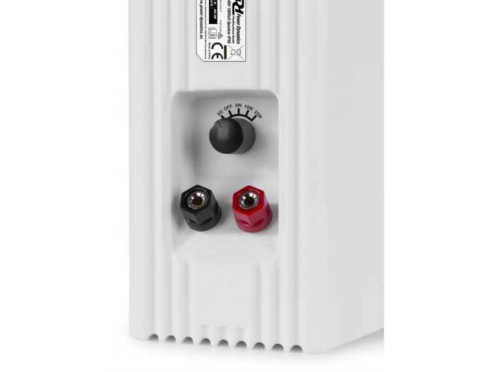 Power Dynamics BC40V Pareja de altavoces Blanco 100V 8 Ohm 4" 100W - IPX5 952106