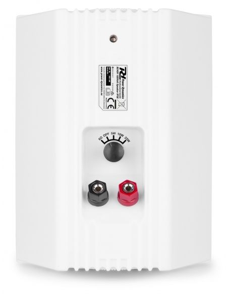 Power Dynamics BC40V Pareja de altavoces Blanco 100V 8 Ohm 4" 100W - IPX5 952106