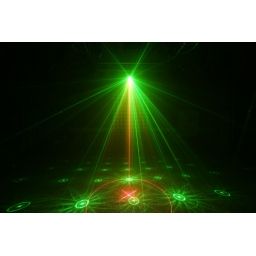 Beamz Surtur II Doble Laser RG Gobo DMX IRC LED 3W Azul 2