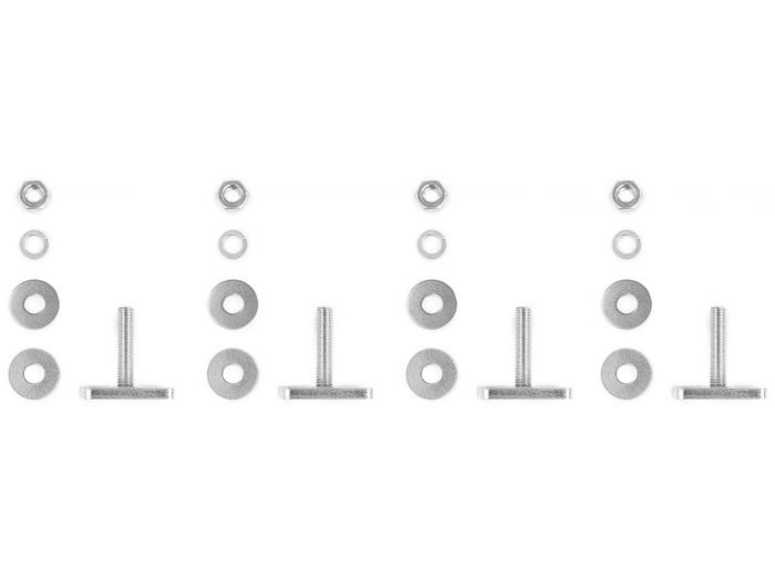 Power Dynamics 750SDT Soporte de insercion en tarima, set de 4 piezas