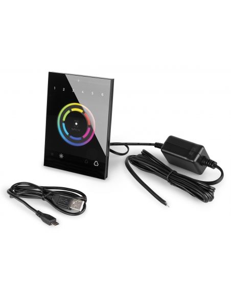 Beamz STICK-CW4 Interface WiFi DMX para montar en pared 