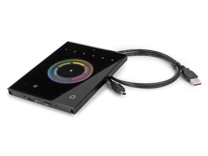 Beamz STICK-CW4 Interface WiFi DMX para montar en pared 