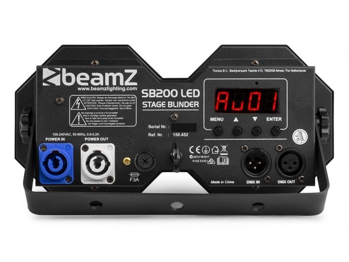 Beamz SB200 Stage Blinder 2x 50W LED 2in1 