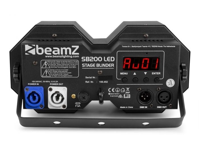 Beamz SB200 Stage Blinder 2x 50W LED 2in1 