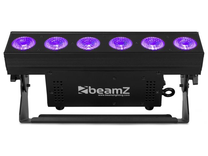Beamz BBB612 Barra con bateria 6x 12W 