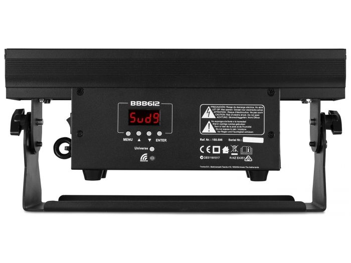 Beamz BBB612 Barra con bateria 6x 12W 