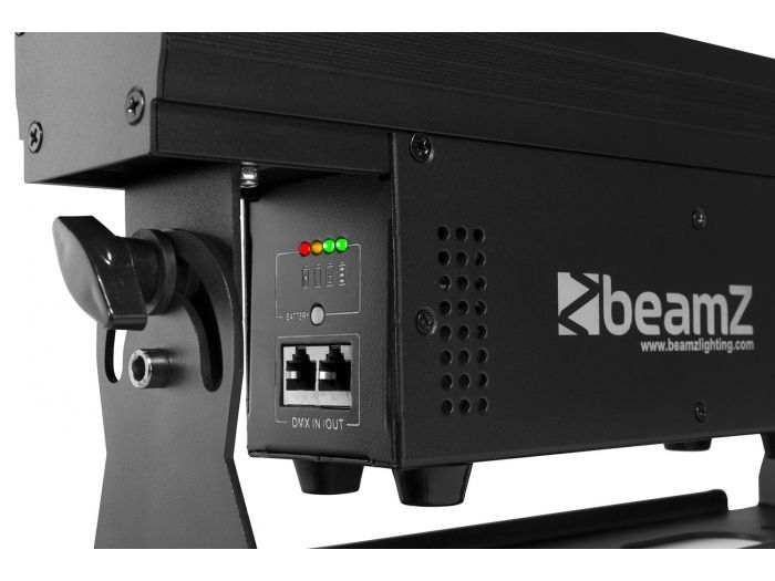 Beamz BBB612 Barra con bateria 6x 12W 