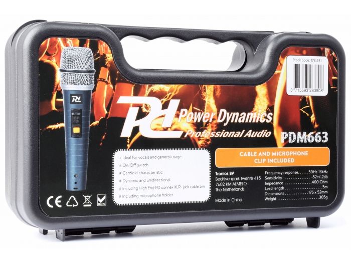 Power Dynamics PDM663 | Mas Que Sonido