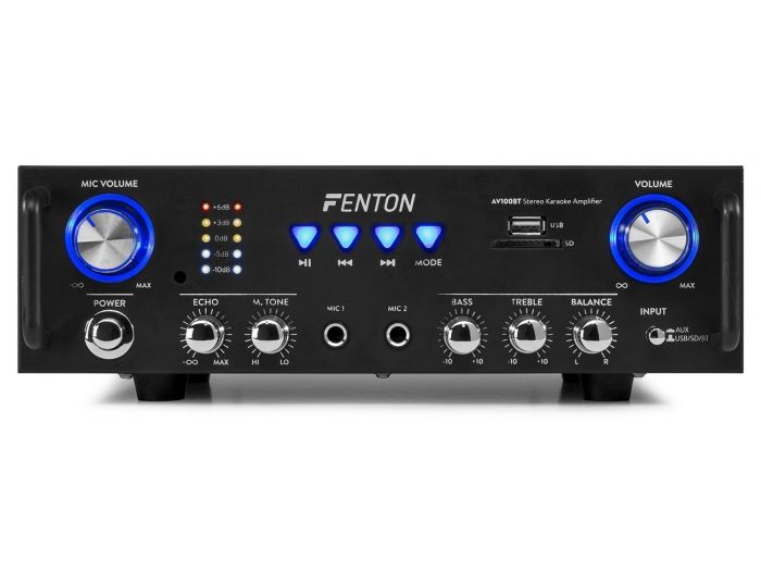 Fenton AV100BT Amplificador estereo Hifi 