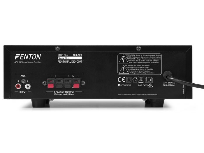 Fenton AV100BT Amplificador estereo Hifi 