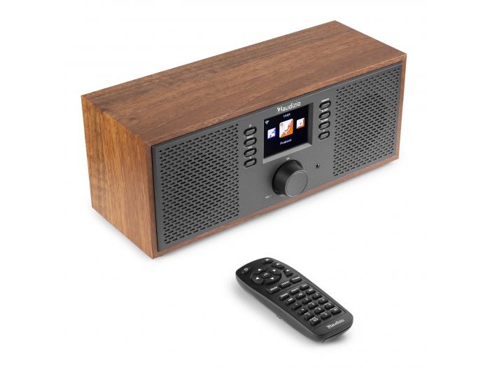 Audizio Rimini Radio estéreo WiFi Internet Madera 102430 - 4