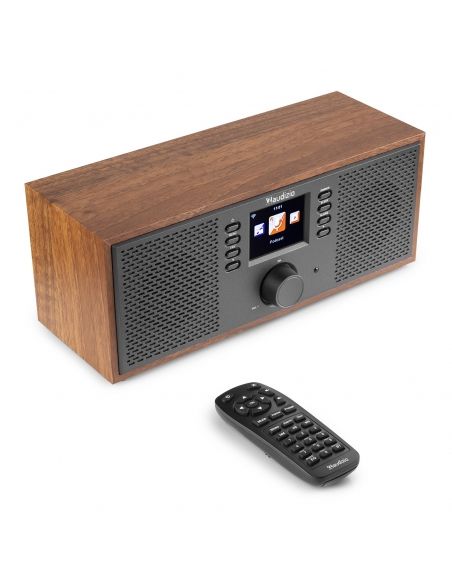 Audizio Rimini Radio estéreo WiFi Internet Madera 102430 - 4