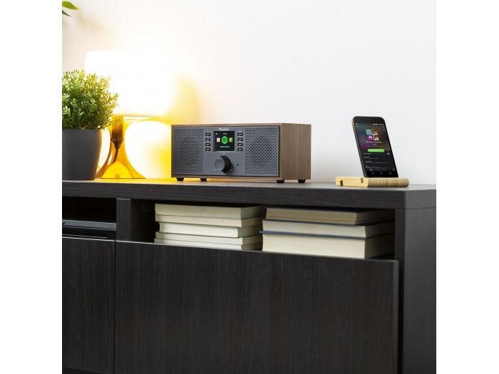 Audizio Rimini Radio estéreo WiFi Internet Madera 102430 - 10