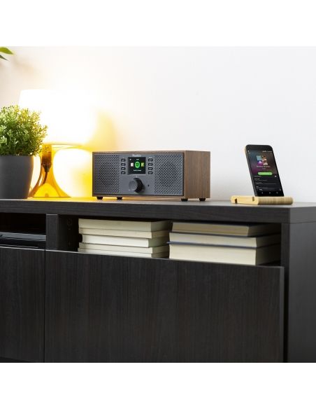 Audizio Rimini Radio estéreo WiFi Internet Madera 102430 - 10