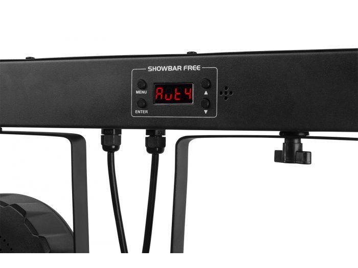 Beamz SHOWBAR FREE 2x PAR, 2x Derby y Strobo