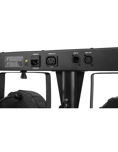 Beamz SHOWBAR FREE 2x PAR, 2x Derby y Strobo