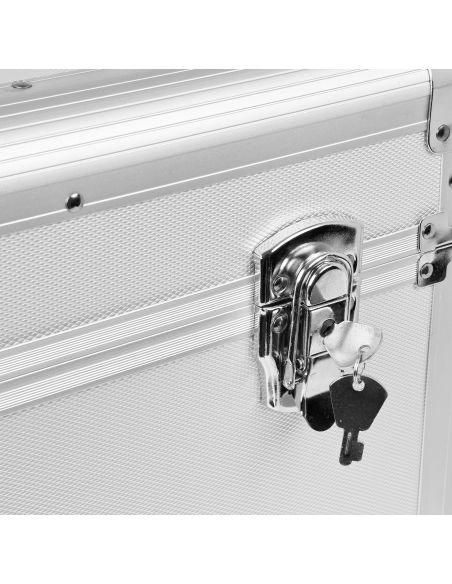 Power Dynamics RC80 12\" Maleta Vinilos Plata