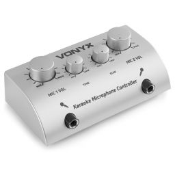 Skytronic AV430 Mezclador de microfonos para Karaoke 