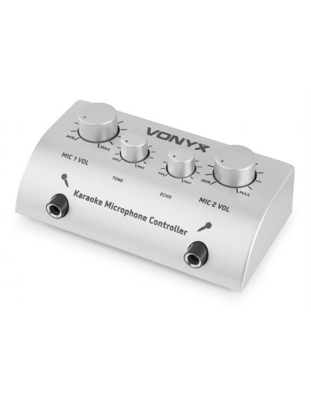 Skytronic AV430 Mezclador de microfonos para Karaoke 