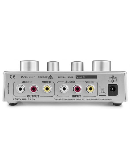 Skytronic AV430 Mezclador de microfonos para Karaoke 