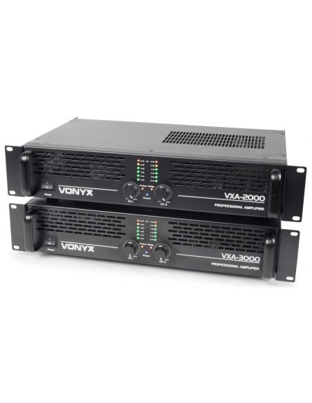 Vonyx VXA-3000 Amplificador PA 2x1500W | Mas Que Sonido