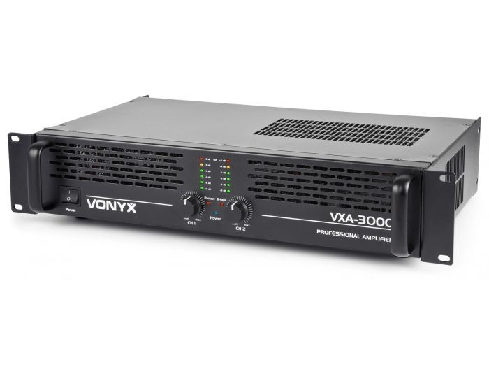 Vonyx VXA-3000 Amplificador PA 2x1500W | Mas Que Sonido