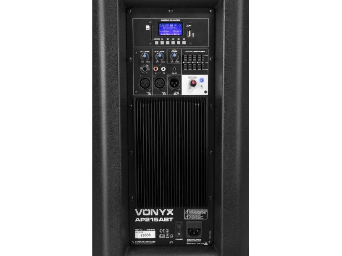 Vonyx AP215ABT Bafle Activo 2x 15" 1200W 170349 - 5
