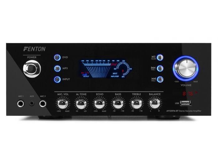Fenton AV120FM-BT Amplificador estereo Hifi 