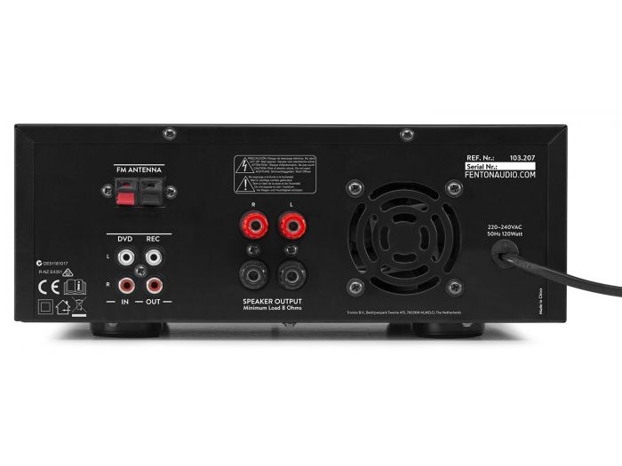 Fenton AV120FM-BT Amplificador estereo Hifi 