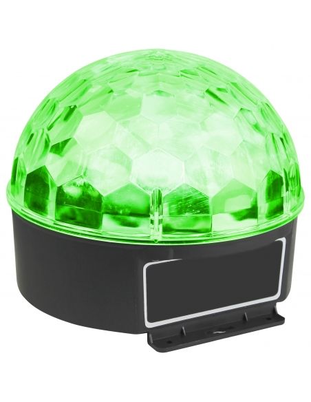 Max Magic Jelly DJ Ball Activada por sonido 6x 1W LED 
